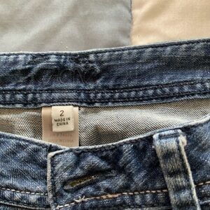 CACHE SIZE 2 EMBROIDERED JEANS